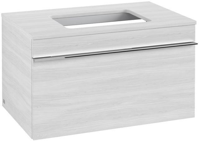 Villeroy & Boch Venticello Waschtischunterschrank 757 mm Glossy White mit Auszug