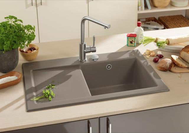 Villeroy & Boch Subway 45 Einbauspüle 780x510mm Keramik Ivory CeramicPlus