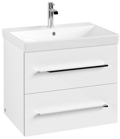 Villeroy & Boch Avento Waschtischunterschrank 630 mm Crystal Grey mit 2 Auszügen