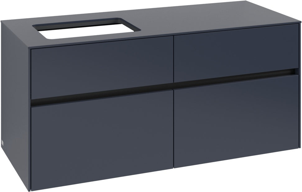 Villeroy & Boch Waschtischunterschrank Collaro C11300 1200 mm White Oak mit 4 Auszügen
