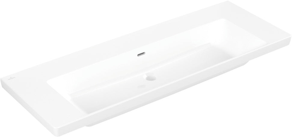 Villeroy & Boch Schrankwaschtisch Subway 3.0 4A70D6 1300x475x170mm Rechteck Weiß Alpin