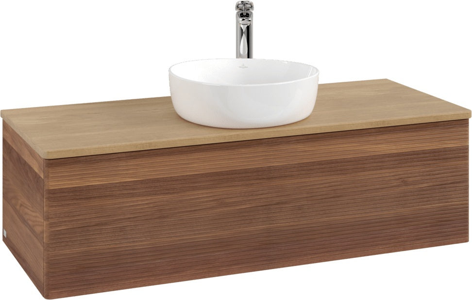 Villeroy & Boch Waschbeckenunterschrank Antao K32151 1200 mm Warm Walnut mit SoftClosing