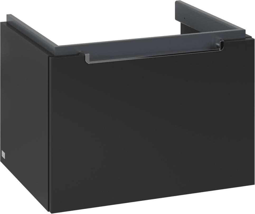 Villeroy & Boch Subway 2.0 Waschbeckenunterschrank A68710 Volcano Black 587 mm