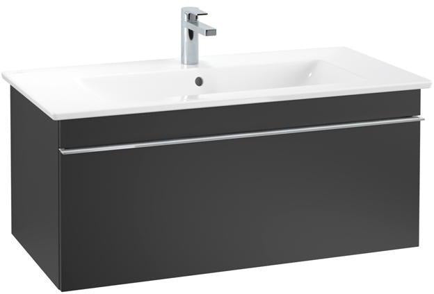 Villeroy & Boch Venticello Waschbeckenunterschrank 953 mm Glossy White – Wandhängend mit Auszug