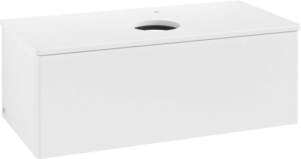 Villeroy & Boch Waschtischunterschrank Antao L31050 1000 mm Anthrazit Matt Lack mit LED-Beleuchtung