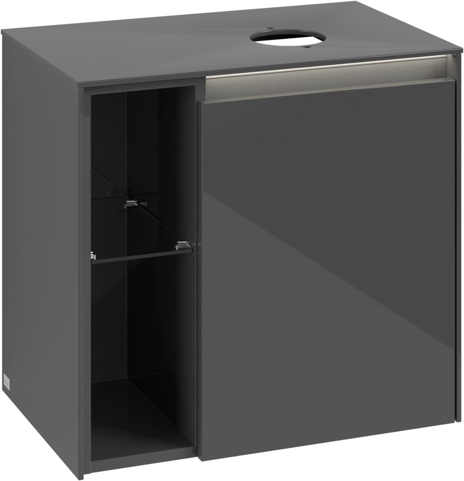 Villeroy & Boch Waschbeckenunterschrank Collaro C151 B0 600x548x380mm White Oak mit Beleuchtung