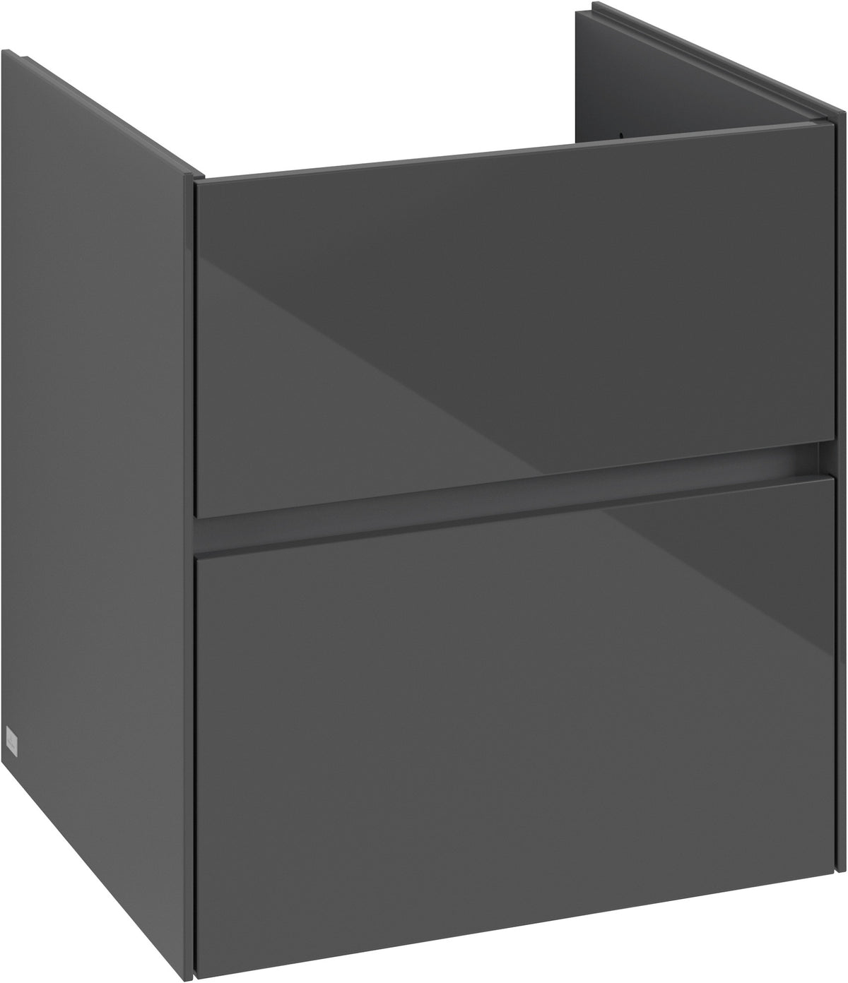 Villeroy & Boch Collaro Waschbeckenunterschrank C142 Glossy White 561 mm mit SoftClosing