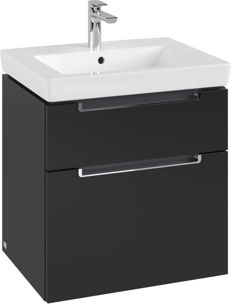 Villeroy & Boch Subway 2.0 Waschbeckenunterschrank A90910 Volcano Black 587 mm