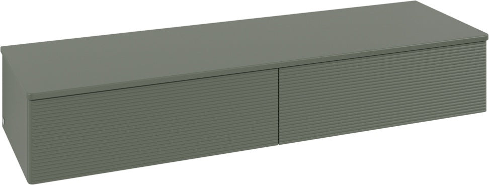 Villeroy & Boch Antao Sideboard 1600 mm, 2 Auszüge, LED-Beleuchtung, Anthracite Matt Lack
