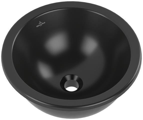 Villeroy & Boch Loop & Friends Unterbauwaschtisch 330 mm TitanCeram Ebony CeramicPlus