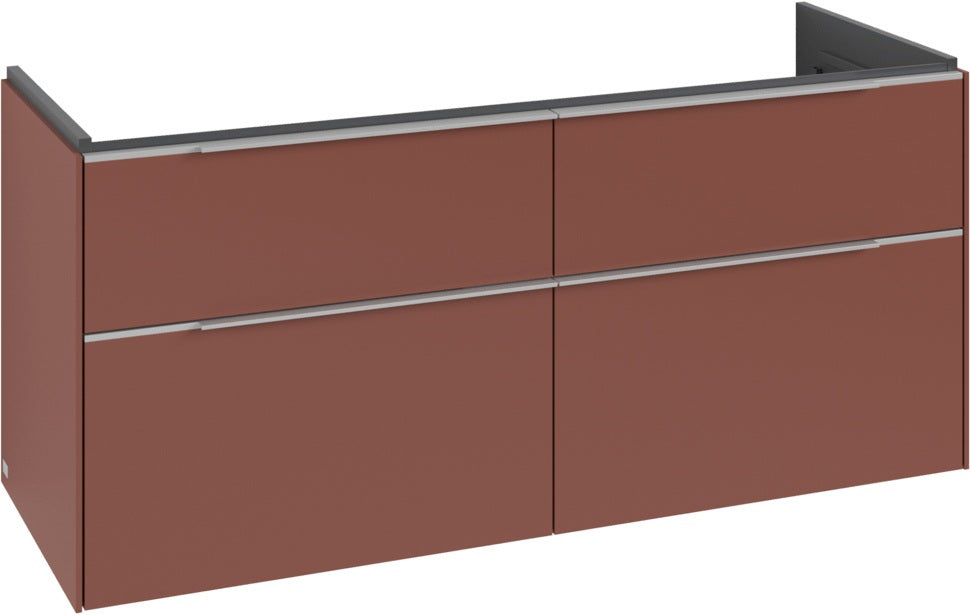 Villeroy & Boch Waschtischunterschrank Subway 3.0 C 602L0, 1272 mm, Brilliant White, mit LED-Beleuchtung