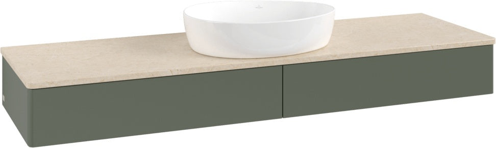 Villeroy & Boch Antao Waschbeckenunterschrank 1600 mm Anthrazit Matt mit SoftClosing
