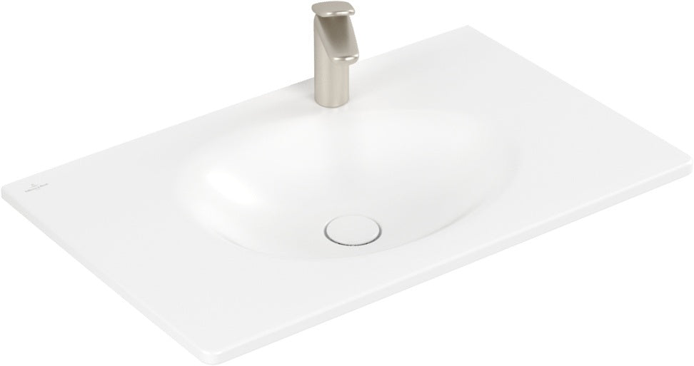 Villeroy & Boch Schrankwaschtisch Antao 800 mm Almond CeramicPlus Rechteck mit Überlauf