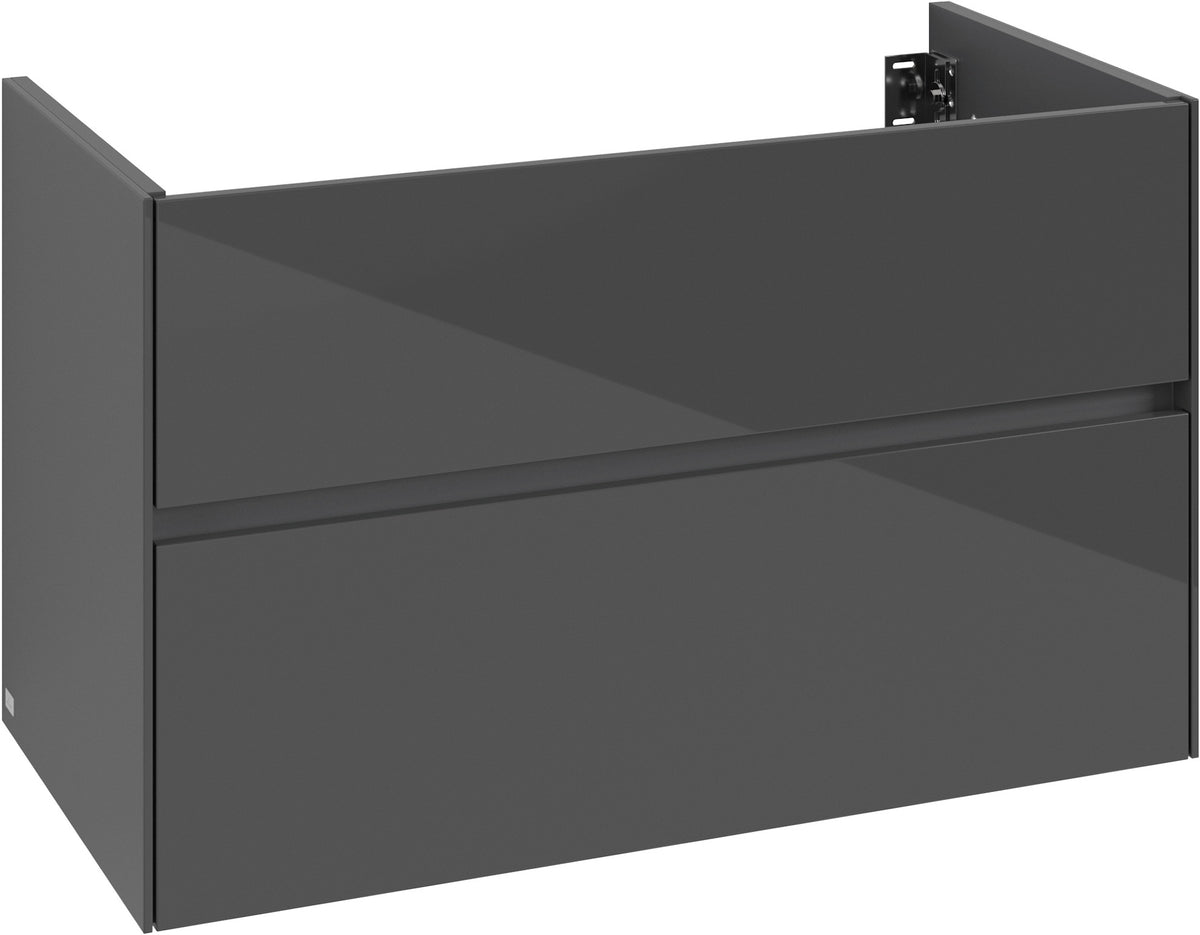 Villeroy & Boch Waschbeckenunterschrank Collaro C13900 in White Oak – 996 mm, 2 Auszüge, SoftClosing