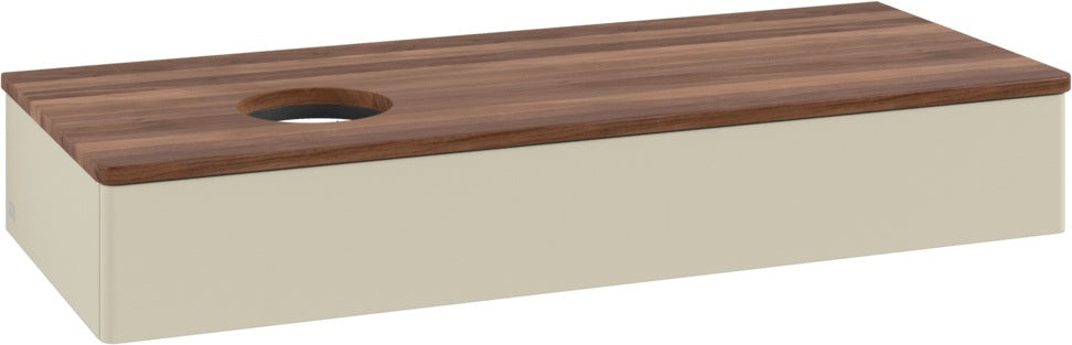 Villeroy & Boch Waschbeckenunterschrank Antao 1200 mm Anthrazit Matt mit Auszug