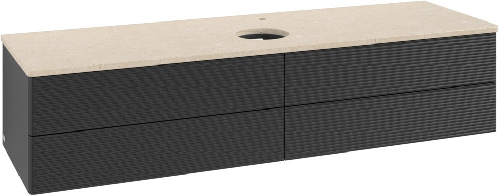 Villeroy & Boch Waschbeckenunterschrank Antao K25153 1600 mm Anthracite Matt Lacquer