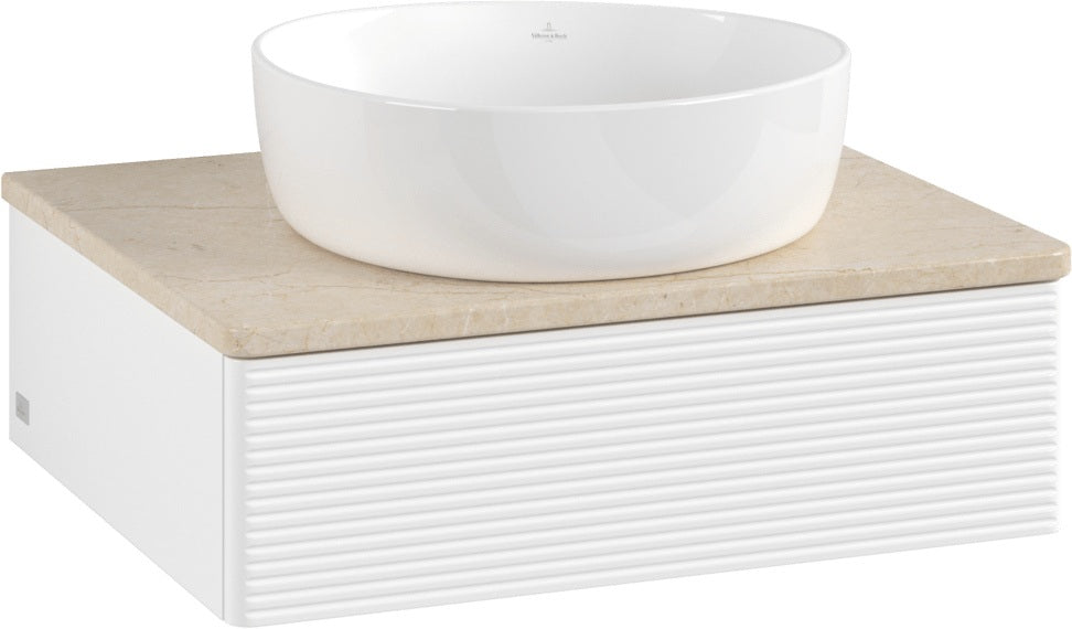 Villeroy & Boch Waschtischunterschrank Antao 600 mm White Matt Lacquer mit Auszug