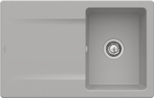 Villeroy & Boch Siluet 45 flat Einbauspüle 780x490mm Weiß Alpin CeramicPlus