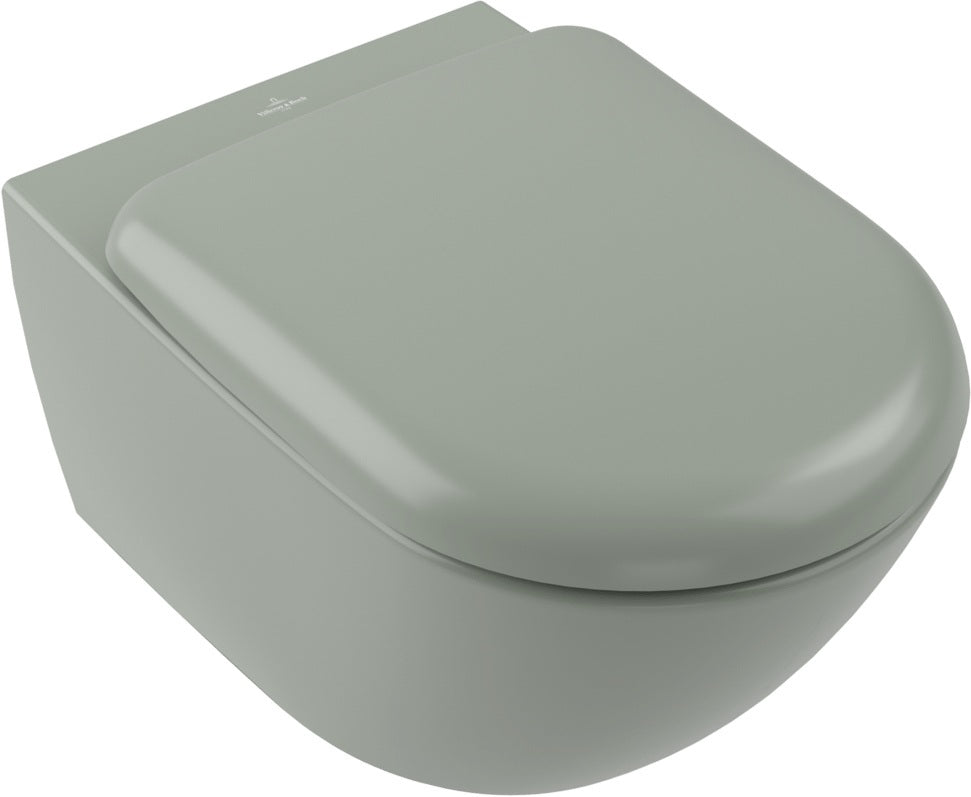 Villeroy & Boch Tiefspül-WC Antao 4674T0 370x560mm Almond CeramicPlus spülrandlos