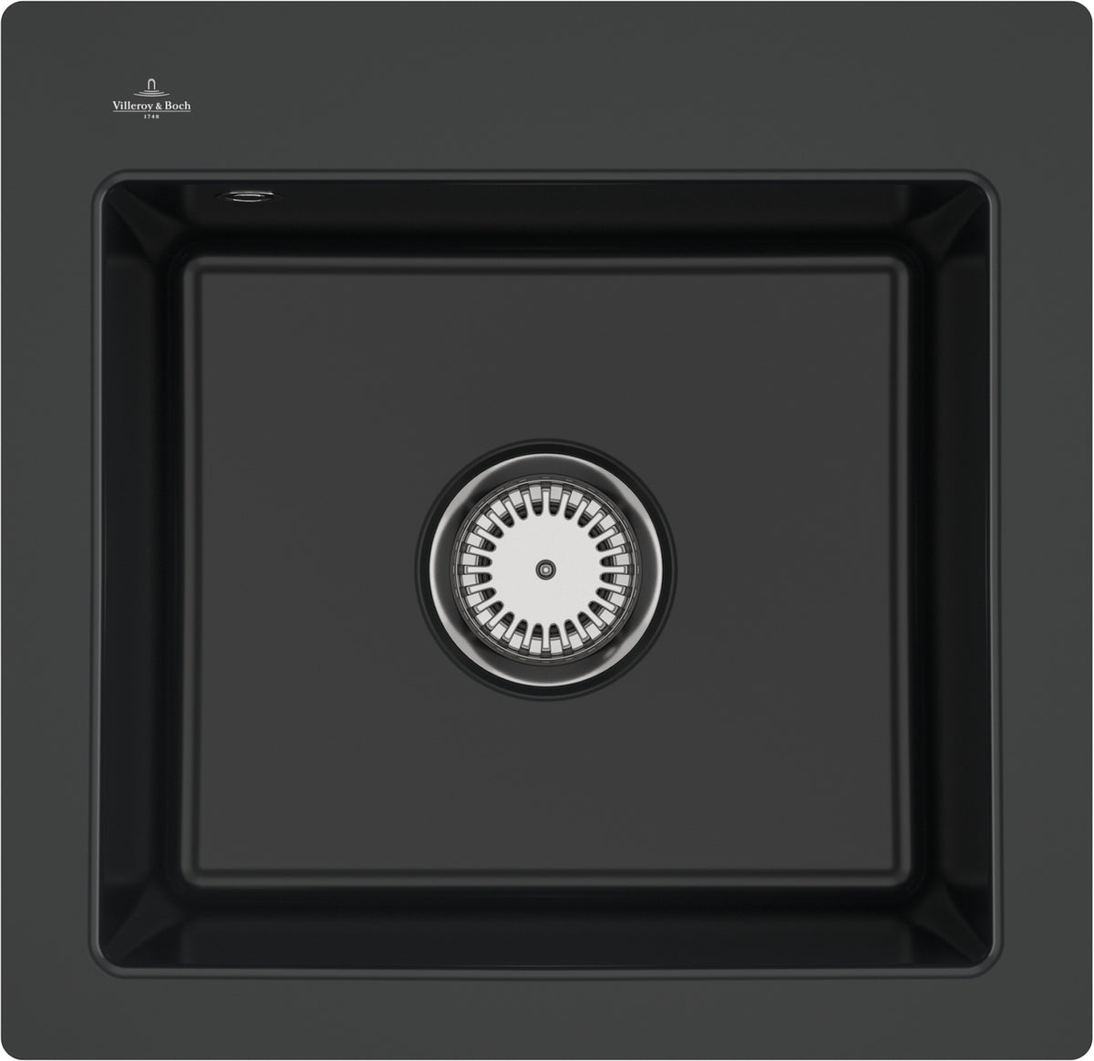 Villeroy & Boch Subway 50 S flat Flächenbündige Spüle 490x475mm Weiß Alpin CeramicPlus
