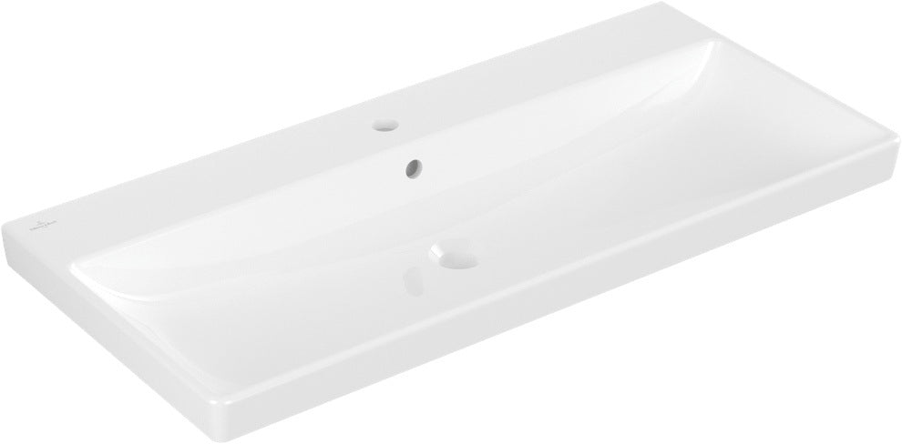 Villeroy & Boch Schrankwaschtisch Avento 4156A5 1000 x 470 mm Rechteck Weiß Alpin