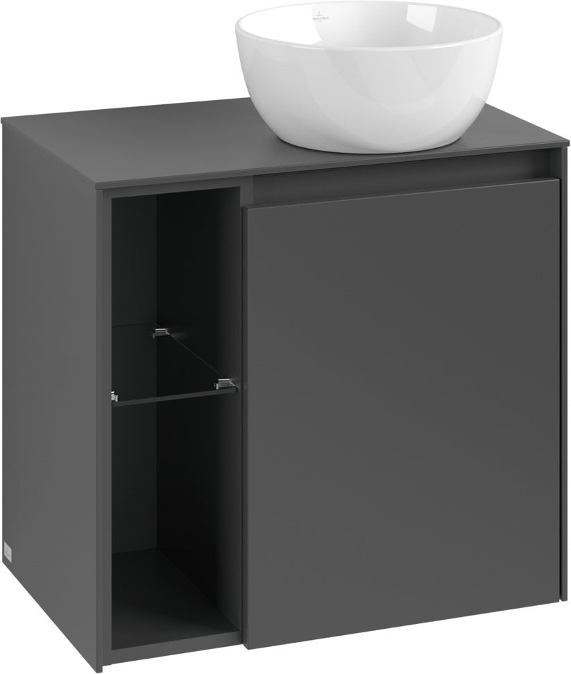 Villeroy & Boch Waschbeckenunterschrank Collaro C151 B0 600x548x380mm White Oak mit Beleuchtung