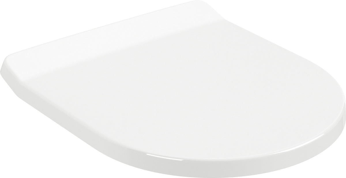 Villeroy & Boch WC-Sitz Architectura SlimSeat 8M70S1, oval, Weiß Alpin, SoftClosing & QuickRelease