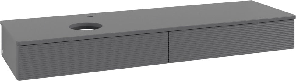 Villeroy & Boch Antao Waschbeckenunterschrank K15150 1600 mm Anthrazit Matt Lack