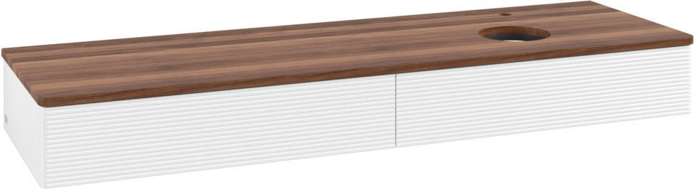 Villeroy & Boch Waschbeckenunterschrank Antao 1600 mm White Matt Lack mit Auszugsbeleuchtung