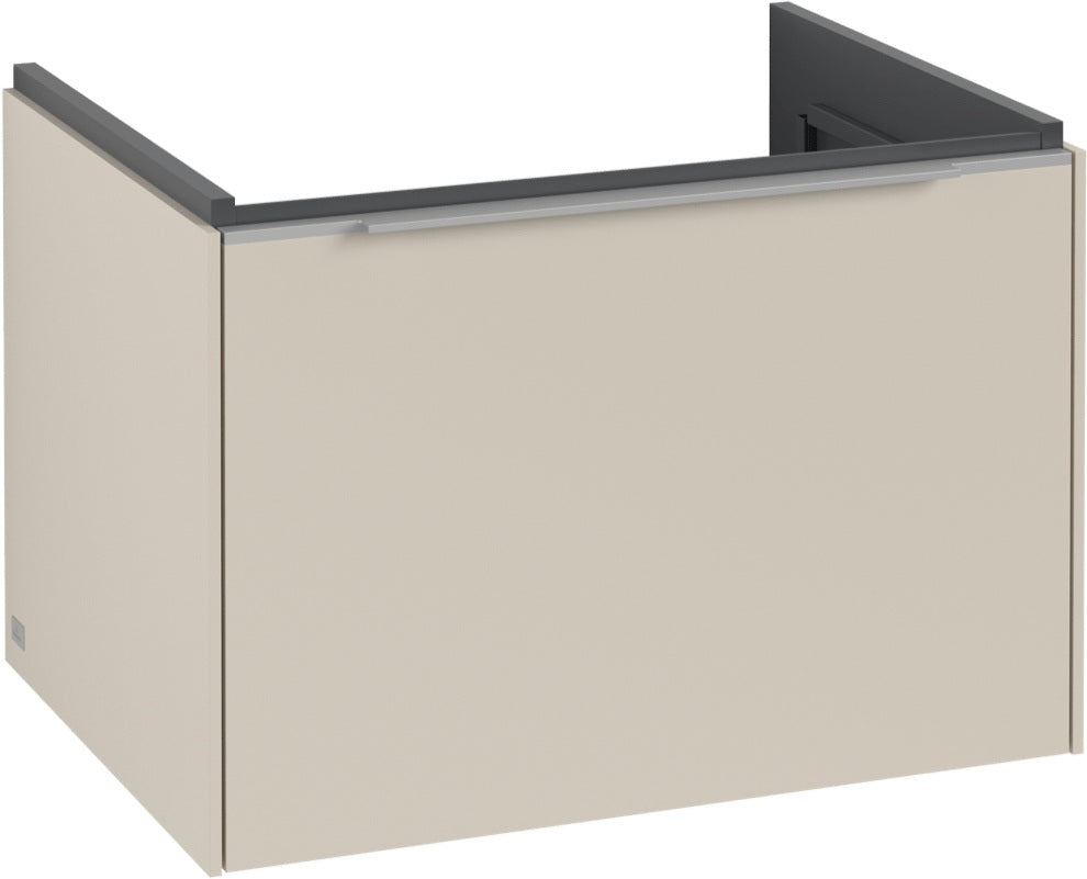 Villeroy & Boch Subway 3.0 Waschtischunterschrank C57500, 622 mm, Brilliant White, mit SoftClosing-Auszug