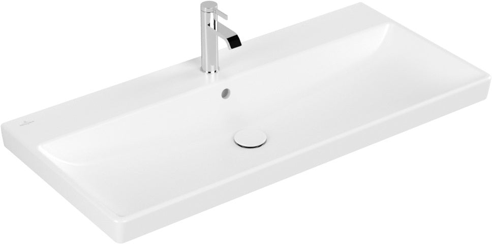 Villeroy & Boch Schrankwaschtisch Avento 4156A5 1000 x 470 mm Rechteck Weiß Alpin