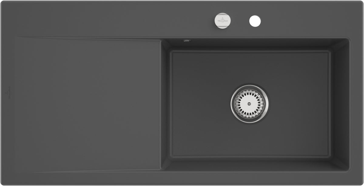 Villeroy & Boch Einbauspüle Subway Style 60 Weiß Alpin CeramicPlus 1000 mm