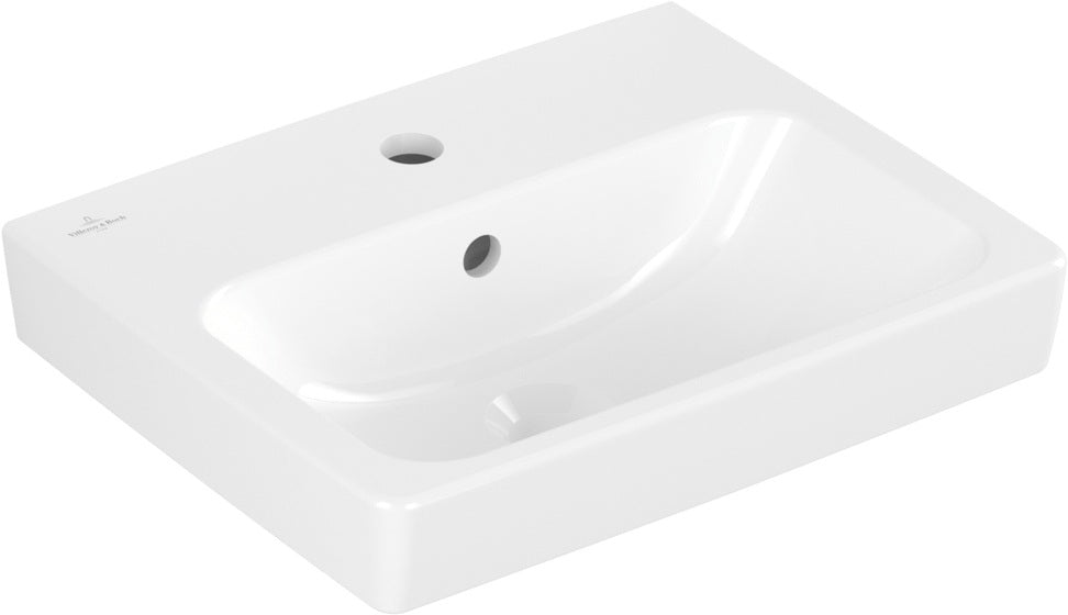 Villeroy & Boch Architectura Handwaschbecken 450x365mm Weiß Alpin mit Überlauf