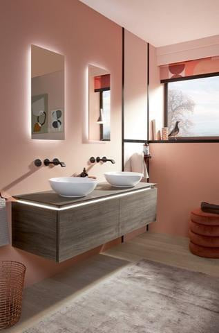 Villeroy & Boch More to See Lite Spiegel 650x750mm mit umlaufender LED-Beleuchtung