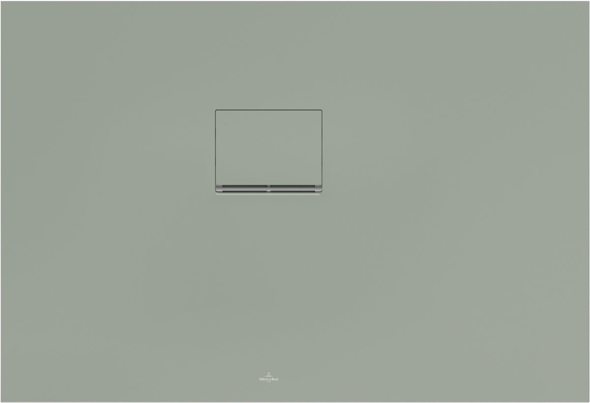Villeroy & Boch Duschwanne Squaro Infinity UDQ11 1100x700mm Morning Green Quaryl