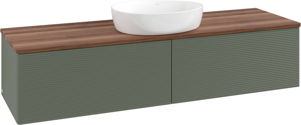 Villeroy & Boch Waschbeckenunterschrank Antao K36110 1600 mm Anthracite Matt Lacquer