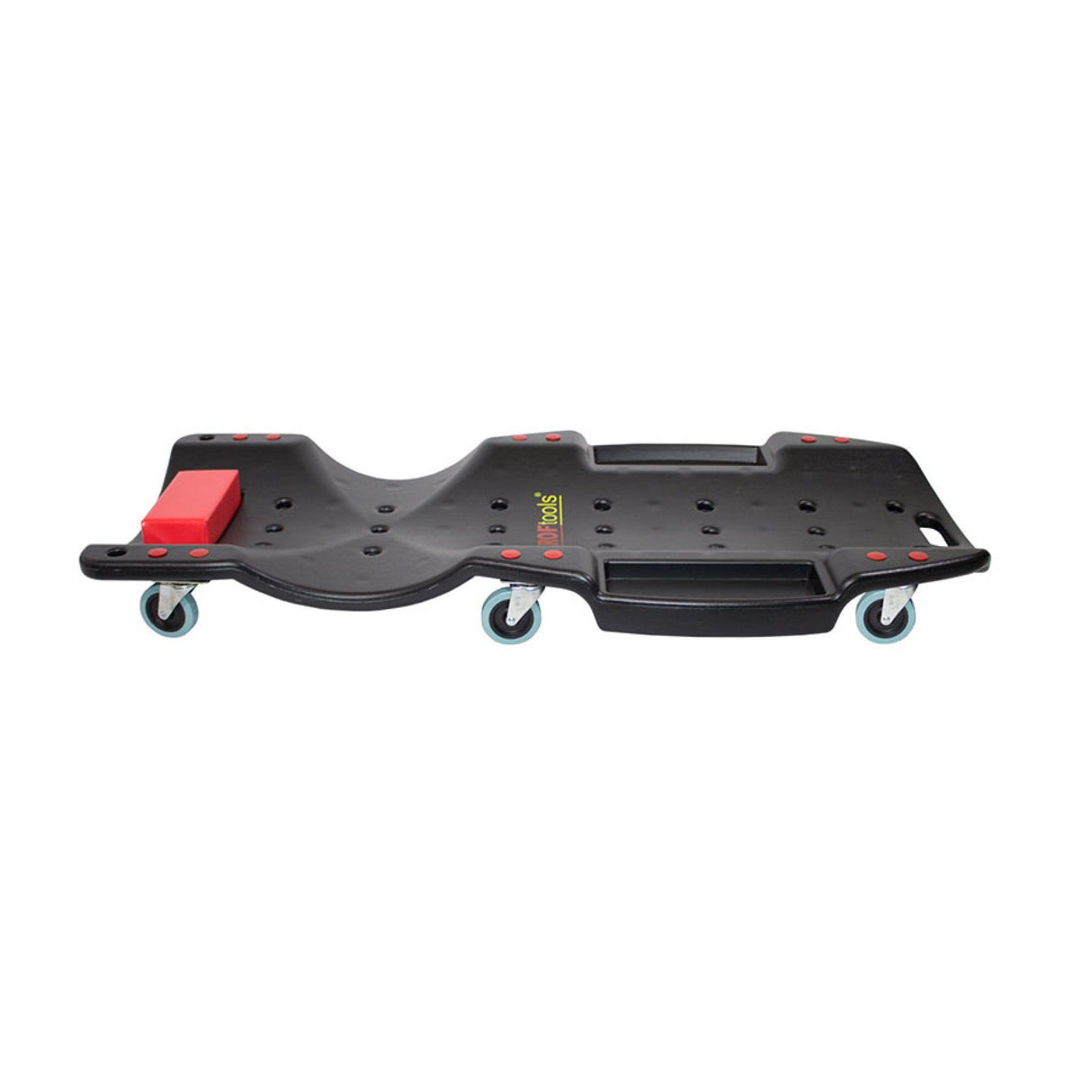 KROFtools 200kg 48" Werkstatt-Rollbrett / Kfz Montageliege XL bis mit Ablagefächern - 4873 - K-4873