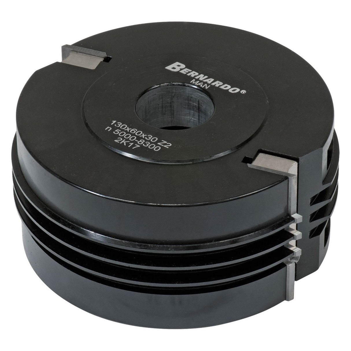 BERNARDO Fräswerkzeuge Holz – Modell Trapez-Verleimfräser 130 x 60 x 30 mm