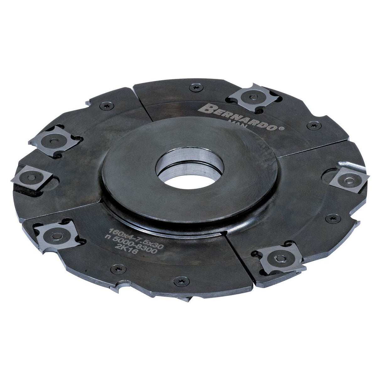 BERNARDO Fräswerkzeuge Holz – Modell Verstellnuter 160 x 4 - 7,5 x 30 mm