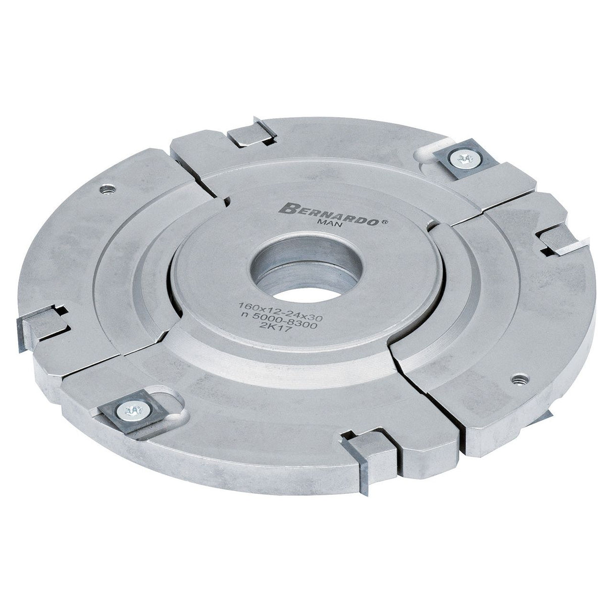 BERNARDO Fräswerkzeuge Holz – Modell Verstellnuter 160 x 12 - 24 x 30 mm