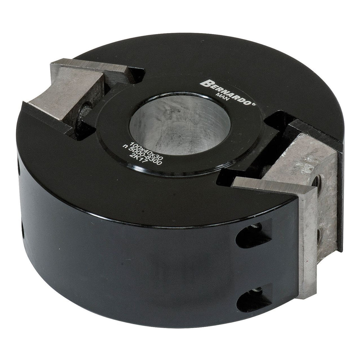 BERNARDO Fräswerkzeuge Holz – Modell Universal-Profilmesserkopf 100 x 40 x 30 mm