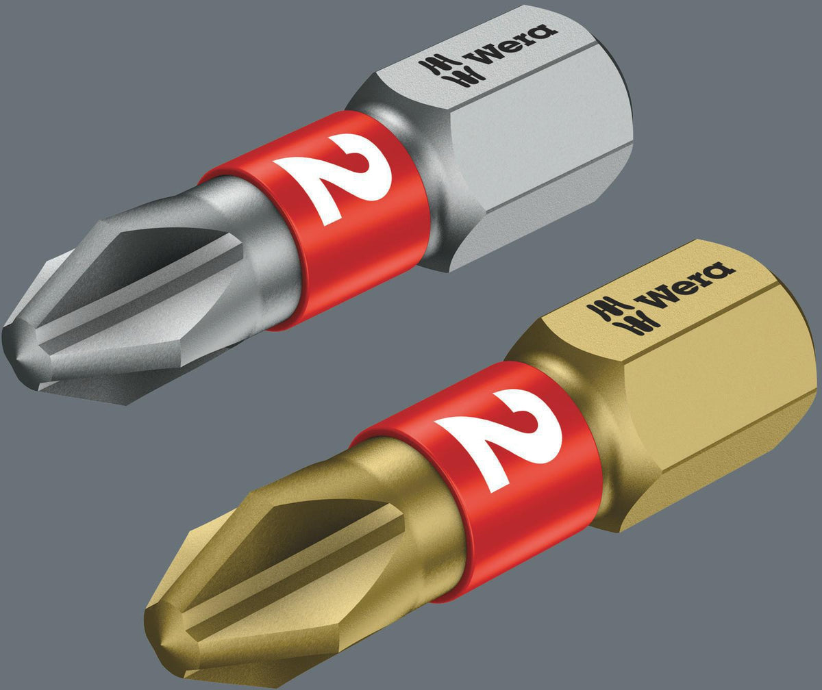 WERA Bitsortiment KK 100 52-teilig Schlitz/PH/PZD/TX/6Kt. mit Take it easy Tool Finder