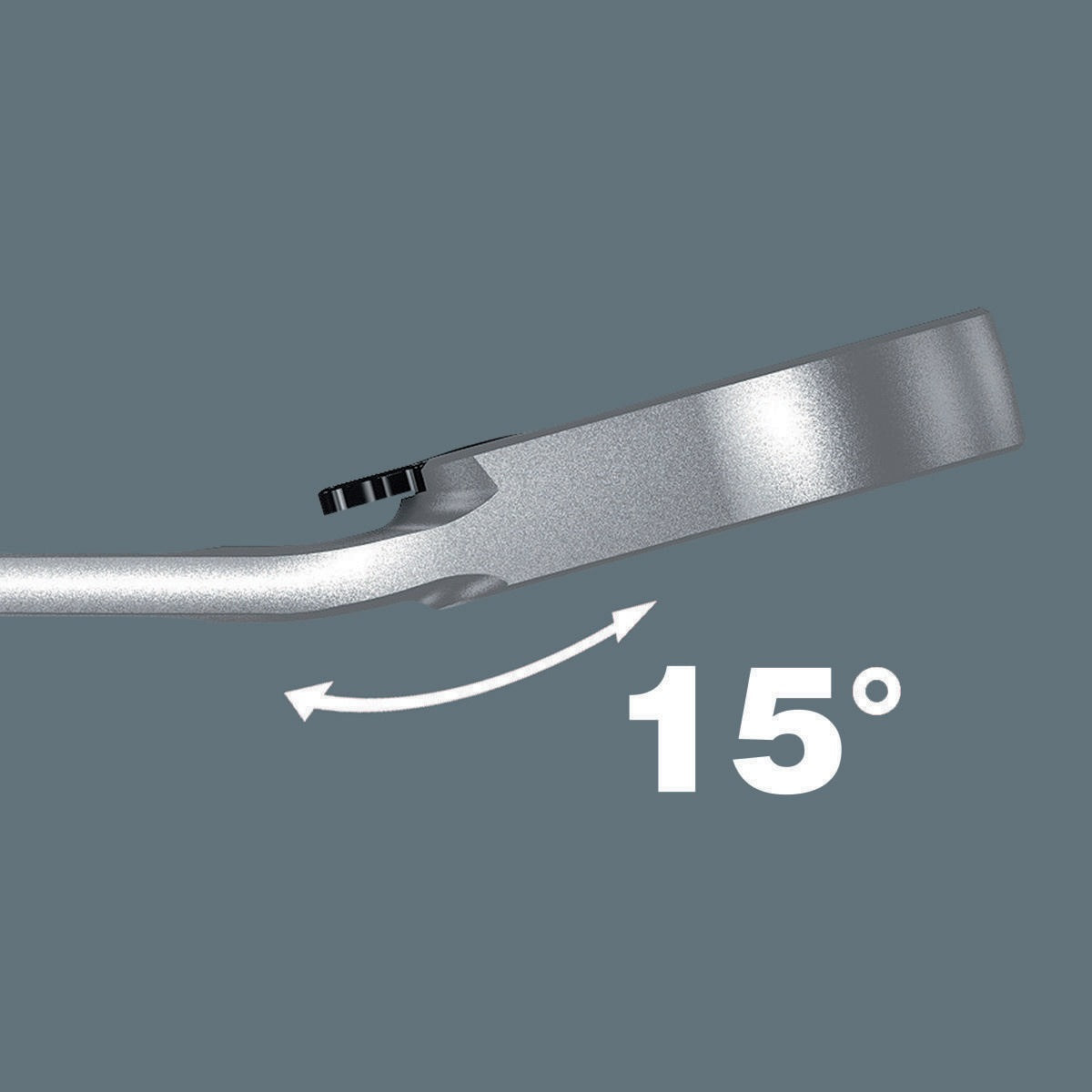WERA Maulringratschenschlüssel Joker SW 10 mm – 80 Zähne, Haltefunktion, 159 mm