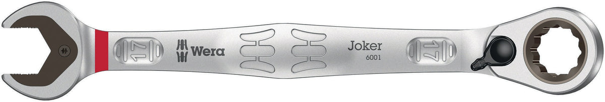 WERA Maulringratschenschlüssel Joker SW 10 mm – 80 Zähne, Haltefunktion, 159 mm