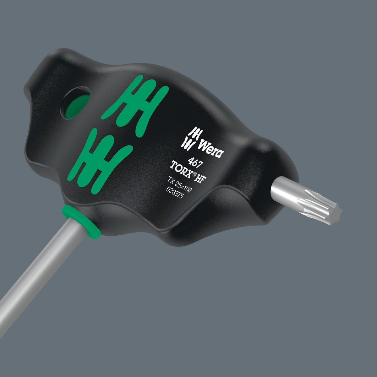 WERA Schraubendreher 467 TORX® HF TX 8x100/12 mm Take it Easy Quergriff