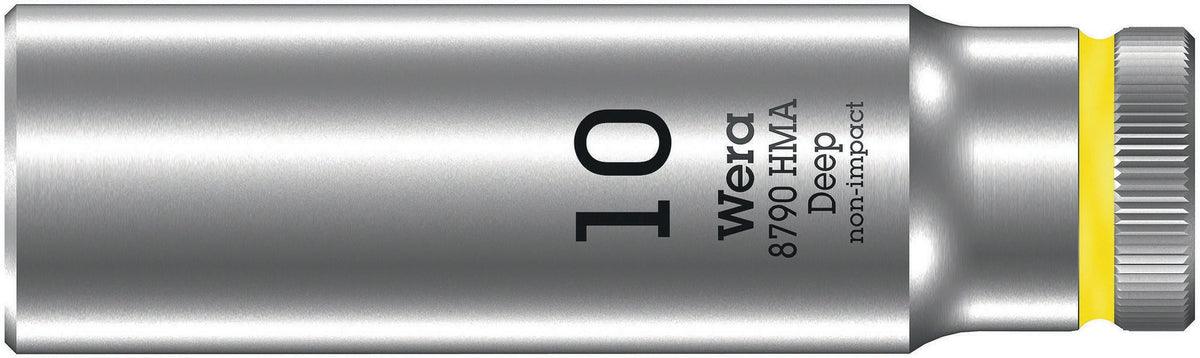 WERA Steckschlüsseleinsatz 8790 HMA Deep 1/4 Zoll SW 5,5 mm, Länge 50 mm, Außensechskant