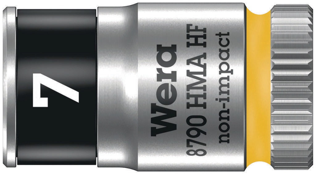 WERA Steckschlüsseleinsatz 8790 HMA HF 1/4 Zoll 6-kant SW 10 mm mit Haltefunktion