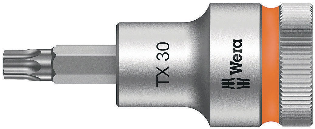 WERA Steckschlüsseleinsatz 8767 C HF TORX® 1/2 Zoll T20, 140 mm, mit Haltefunktion