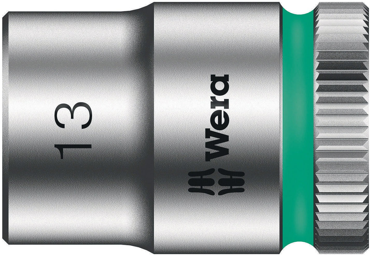 WERA Steckschlüsseleinsatz 8790 HMB Außen-6-kant 3/8 Zoll SW 11 mm mit Take it easy Farbkennzeichnung