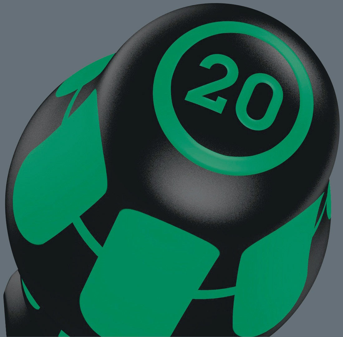 WERA Schraubendreher 367 TORX T 5 mit 2K-Griff und Rundklinge